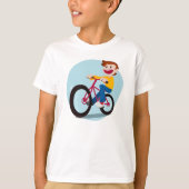 Kind Riding van een T-Shirt (Voorkant)