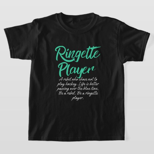 Kind - Ringette Rebel T-shirt (Laagn)