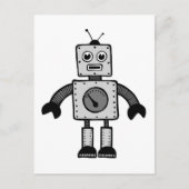 Kind Robot Briefkaart (Voorkant)