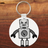 Kind Robot Sleutelhanger (Voorkant)