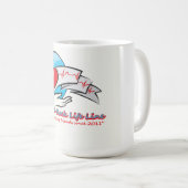 Kind Rock Life Line Coffee Mok (Voorkant rechts)