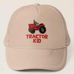 Kind rode tractor trucker pet