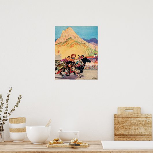 Kind Rodeo Poster (Keuken)