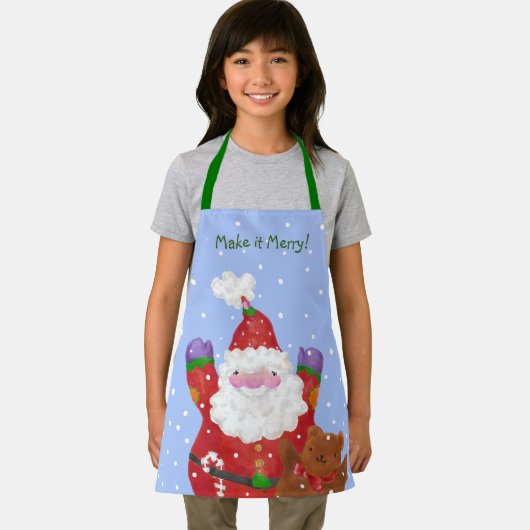 Kind Santa en Teddy Schort (Insitu)