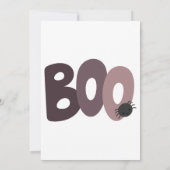 Kind Schattigee Ghost Halloween Kostuum Party Kaart (Achterkant)