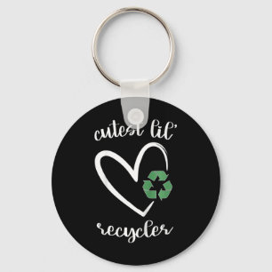 Kind Schattigee Lil Recycler Schattigee Meisjes Ea Sleutelhanger