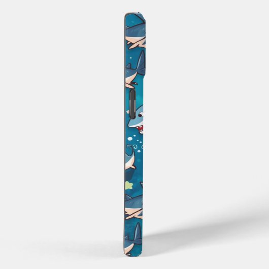 kind shark phone case (Achterkant / Rechts)