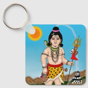 Kind Shiva-sleutelhanger Sleutelhanger