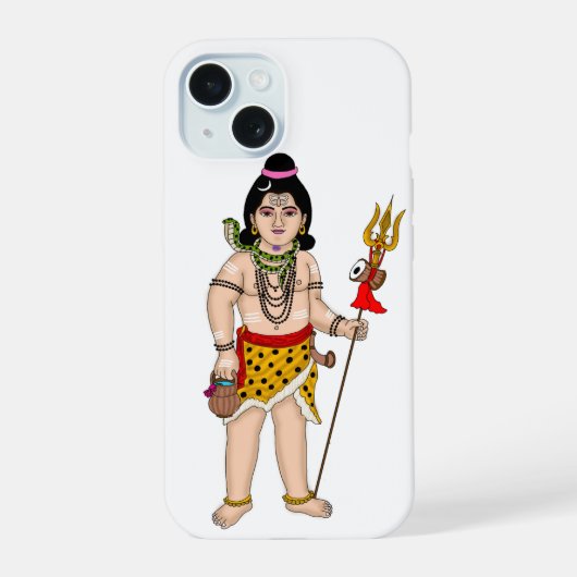 Kind Shiva telefoonhoesje iPhone 15 Case (Achterkant)
