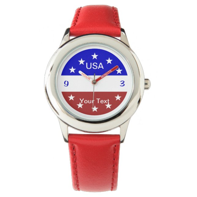 Kind Size Analoge polshorloge Horloge (Voorkant)