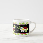 Kind Size Teacup voor Tea Parties, lieveheersbeest Espresso Kop (Rechts)