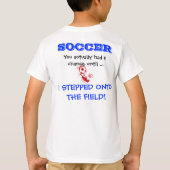 Kind SOCCER PLAYER T-Shirt (Achterkant)