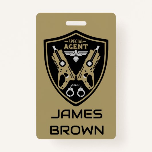 Kind speciaal agent badge (Voorkant)
