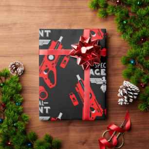 Kind speciaal agent cadeaupapier