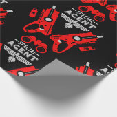 Kind speciaal agent cadeaupapier (Hoek)