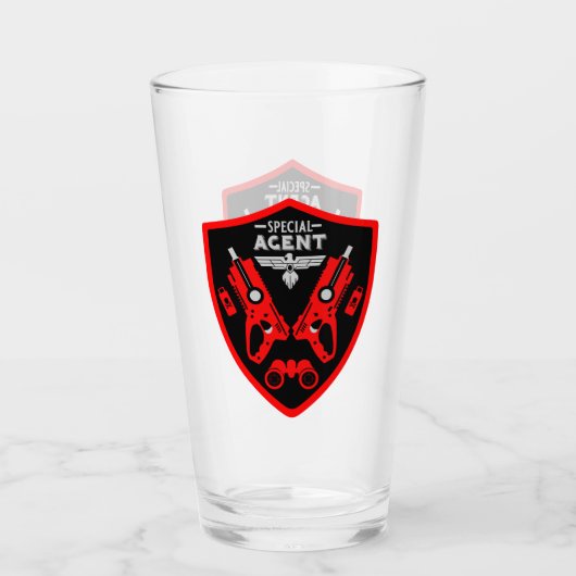 Kind speciaal agent glas (Voorkant)