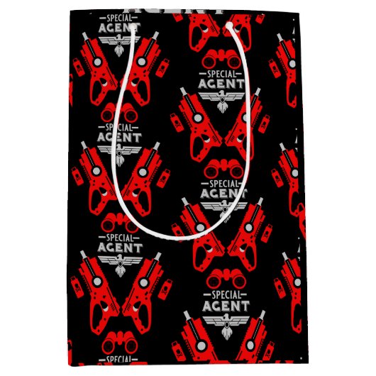 Kind speciaal agent medium cadeauzakje (Voorkant)