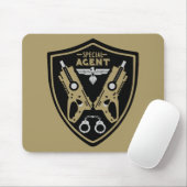 Kind speciaal agent muismat (Met muis)