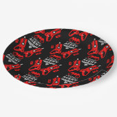 Kind speciaal agent papieren bordje (Gekanteld)