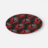 Kind speciaal agent papieren bordje (Gekanteld)