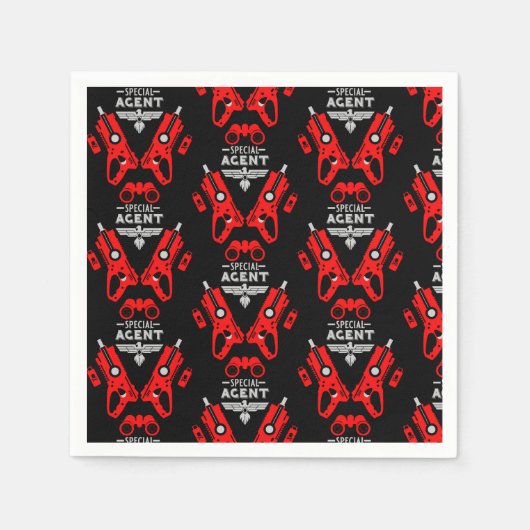 Kind speciaal agent servet (Voorkant)