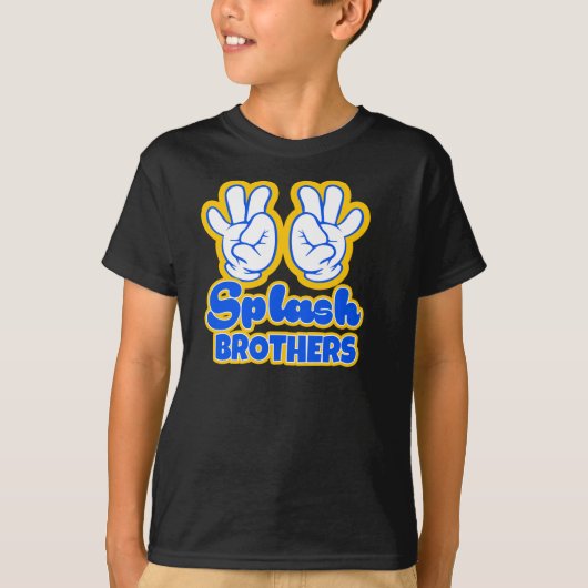 Kind Splash Brothers shirt (Voorkant)