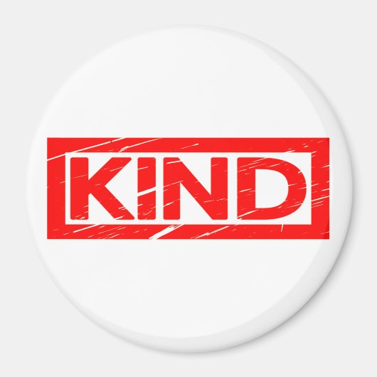 Kind Stamp Magneet (Voorkant)