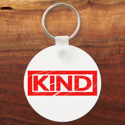Kind Stamp Sleutelhanger (Voorkant)