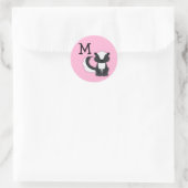 Kind Stinktmonogram Envelope Seal Sticker (Tas)