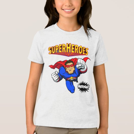 Kind SUPERHEROES! T-shirt (Voorkant)