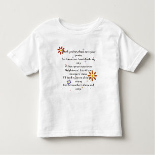 Kind T - Piekgedicht Kinder Shirts