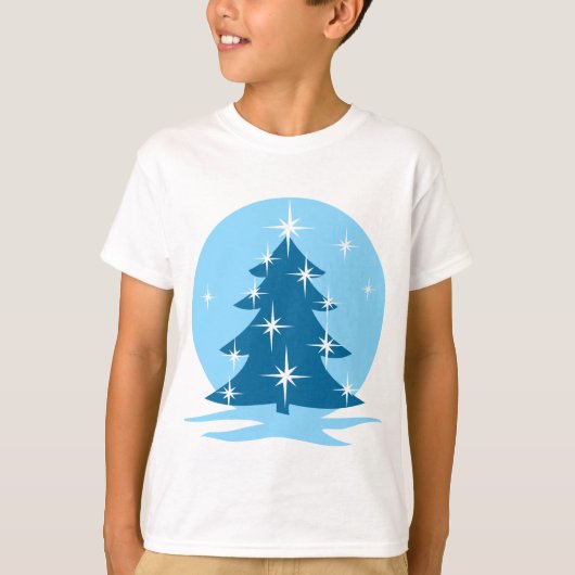 Kind T-shirt Blue Holiday Klassiek T-shirt (Voorkant)
