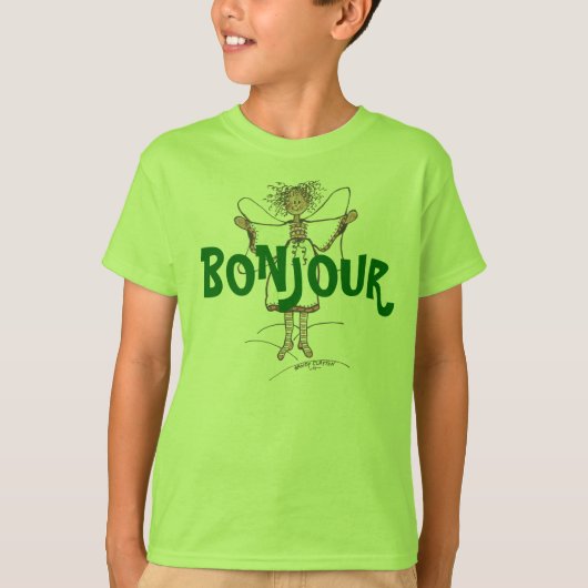 Kind T-Shirt/Bonjour T-shirt (Voorkant)