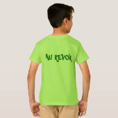Kind T-Shirt/Bonjour T-shirt (Achterkant volledig)