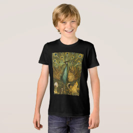 Kind T-Shirt Pauw-met-kippen Theo-van-Hoytema