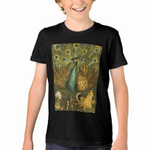Kind T-Shirt Pauw-met-kippen Theo-van-Hoytema