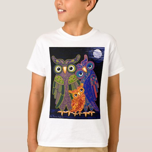 Kind T-Shirt voor boomfamilie (Voorkant)