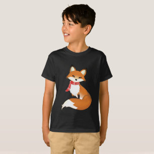 Kind T-Shirten van Red Scarf Fox Hane T-shirt
