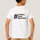 Kind Team Human T-Shirt (Achterkant)