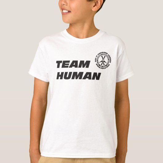 Kind Team Human T-Shirt (Voorkant)