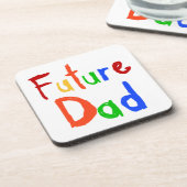 Kind Tekst Toekomst Papa T-shirts en geschenken Drankjes Onderzetter (Linkerzijde)