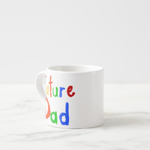 Kind Tekst Toekomst Papa T-shirts en geschenken Espresso Kop