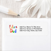 Kind Tekst Toekomst Papa T-shirts en geschenken Etiket (Insitu)