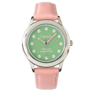 Kind tennis ball watch gift kleine meisje horloge