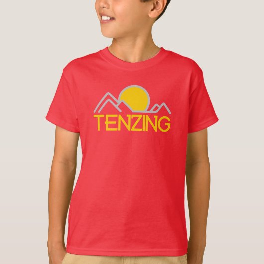 Kind Tenzing T-shirt (Voorkant)