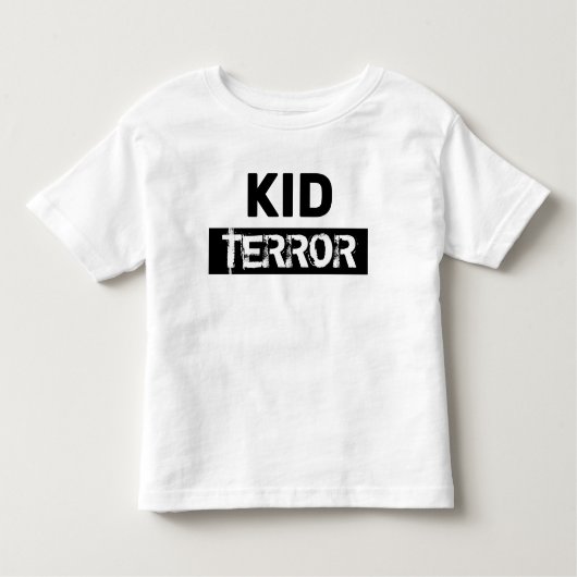 Kind Terror Kinder Shirts (Voorkant)