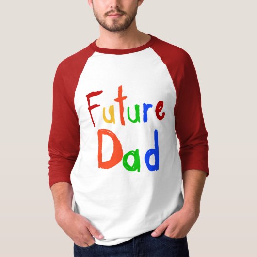 Kind Text Future Dad T-shirts en cadeautjes (Voorkant)
