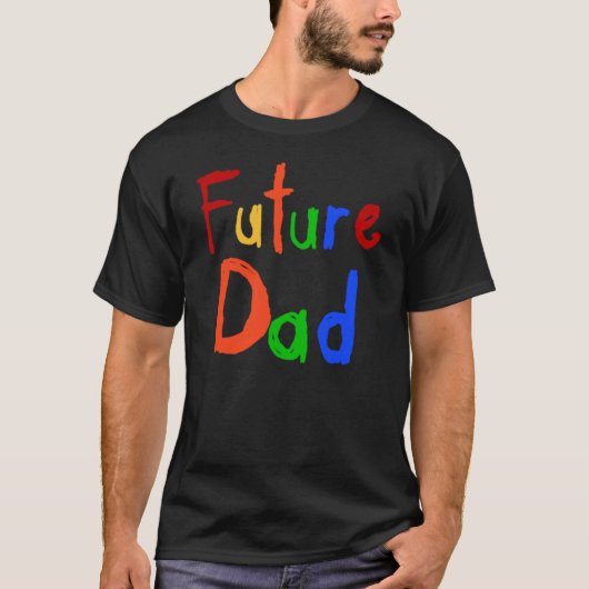 Kind Text Future Dad T-shirts en cadeautjes (Voorkant)
