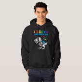 Kind Trex I Crush Kindergarten Afgelopen dag Dino Hoodie (Voorkant volledig)