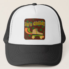 Kind uit de Jaren Zeventig Funny Retro Nostalgie D Trucker Pet